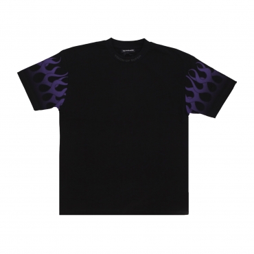 maglietta uomo racing flames tee BLACK/PURPLE