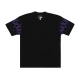 maglietta uomo racing flames tee BLACK/PURPLE