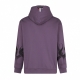 felpa leggera cappuccio uomo flames hoodie PURPLE/BLACK