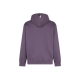 felpa leggera cappuccio uomo rock tiger print hoodie PURPLE