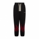 pantalone tuta leggero uomo embroidered flames pants BLACK/RED