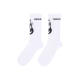 calza media uomo fire logo socks WHITE/BLACK