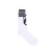 calza media uomo fire logo socks WHITE/BLACK