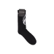 calza media uomo fire logo socks BLACK/WHITE