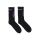 calza media uomo fire logo socks BLACK/PURPLE