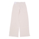 pantalone tuta felpato donna w sportswear phoenix fleece wide-leg pant LT OREWOOD BRN/SAIL