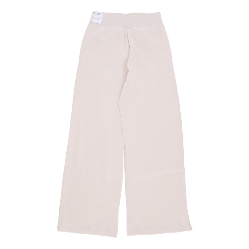 pantalone tuta felpato donna w sportswear phoenix fleece wide-leg pant LT OREWOOD BRN/SAIL