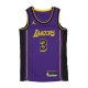 canotta basket uomo nba statement 22 dri-fit swingman jersey no 3 anthony davis loslak FIELD PURPLE