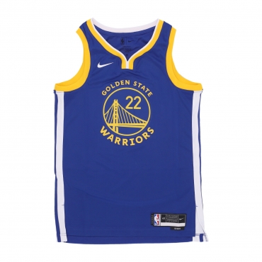 canotta basket uomo nba icon edition 22 dri-fit swingman jersey no 22 andrew wiggins golwar RUSH BLUE