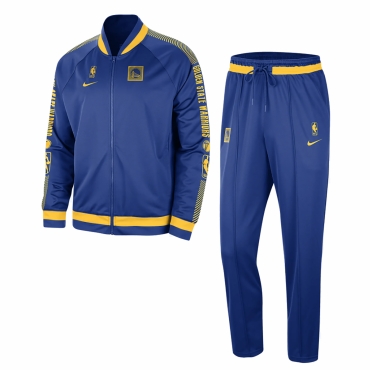 completo tuta uomo nba courtside starting five dri fit tracksuit golwar RUSH BLUE/AMARILLO