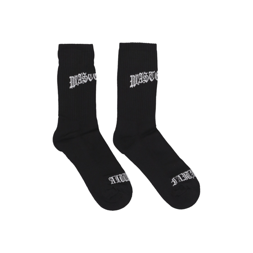 calza media uomo kingdom socks BLACK