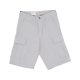 pantalone corto uomo regular cargo short SONIC SILVER RINSED