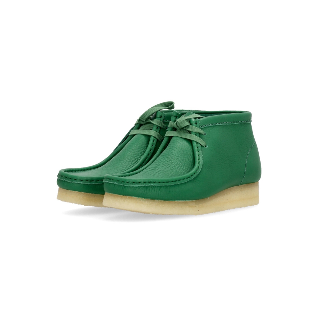 scarpa lifestyle donna w wallabee boot CACTUS GREEN LEATHER