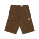 pantalone corto uomo regular cargo short LUMBER RINSED