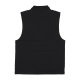 smanicato uomo canvas vest BLACK