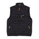 piumino smanicato uomo barrier 20 vest BLACK