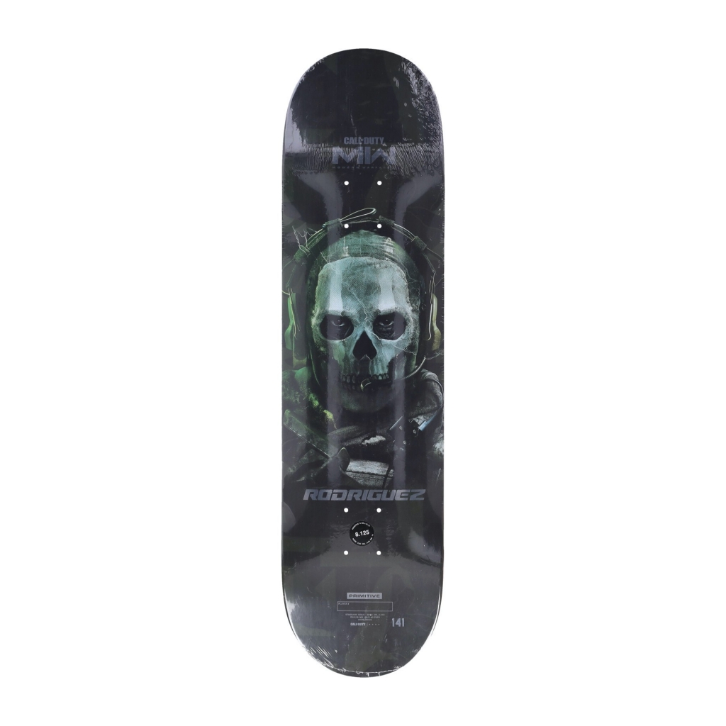 skateboard tavola uomo rodriguez ghost deck x call of duty BLACK