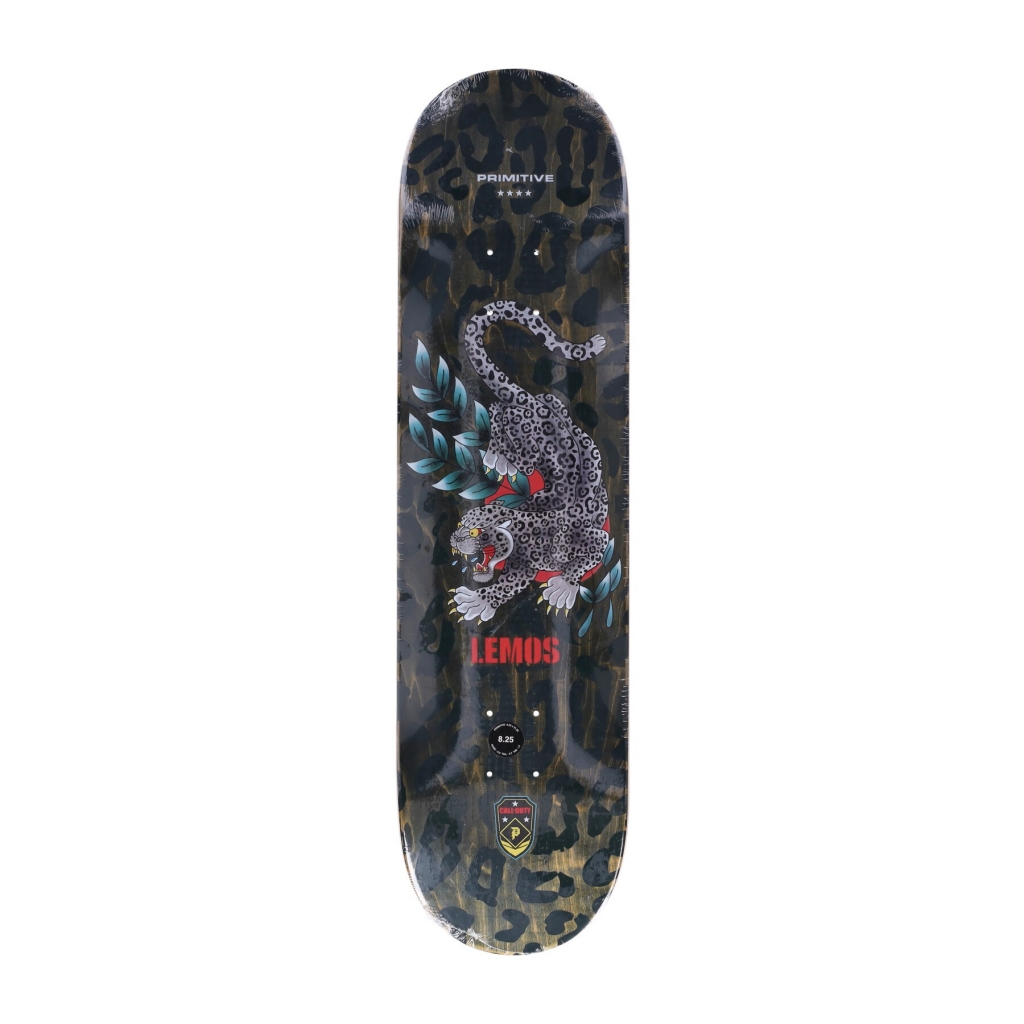 skateboard tavola uomo lemos black jaguar deck x call of duty BLUE