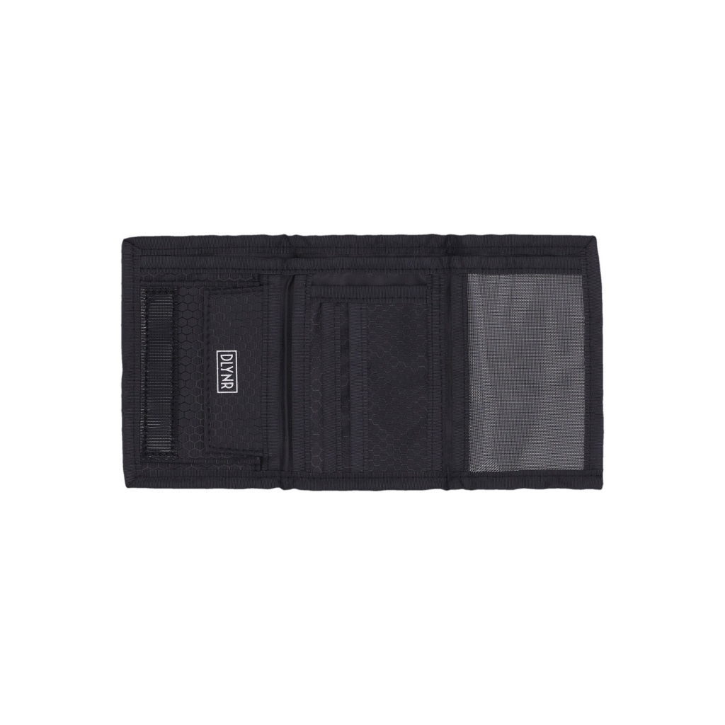 portafoglio uomo reflective monogram wallet BLACK