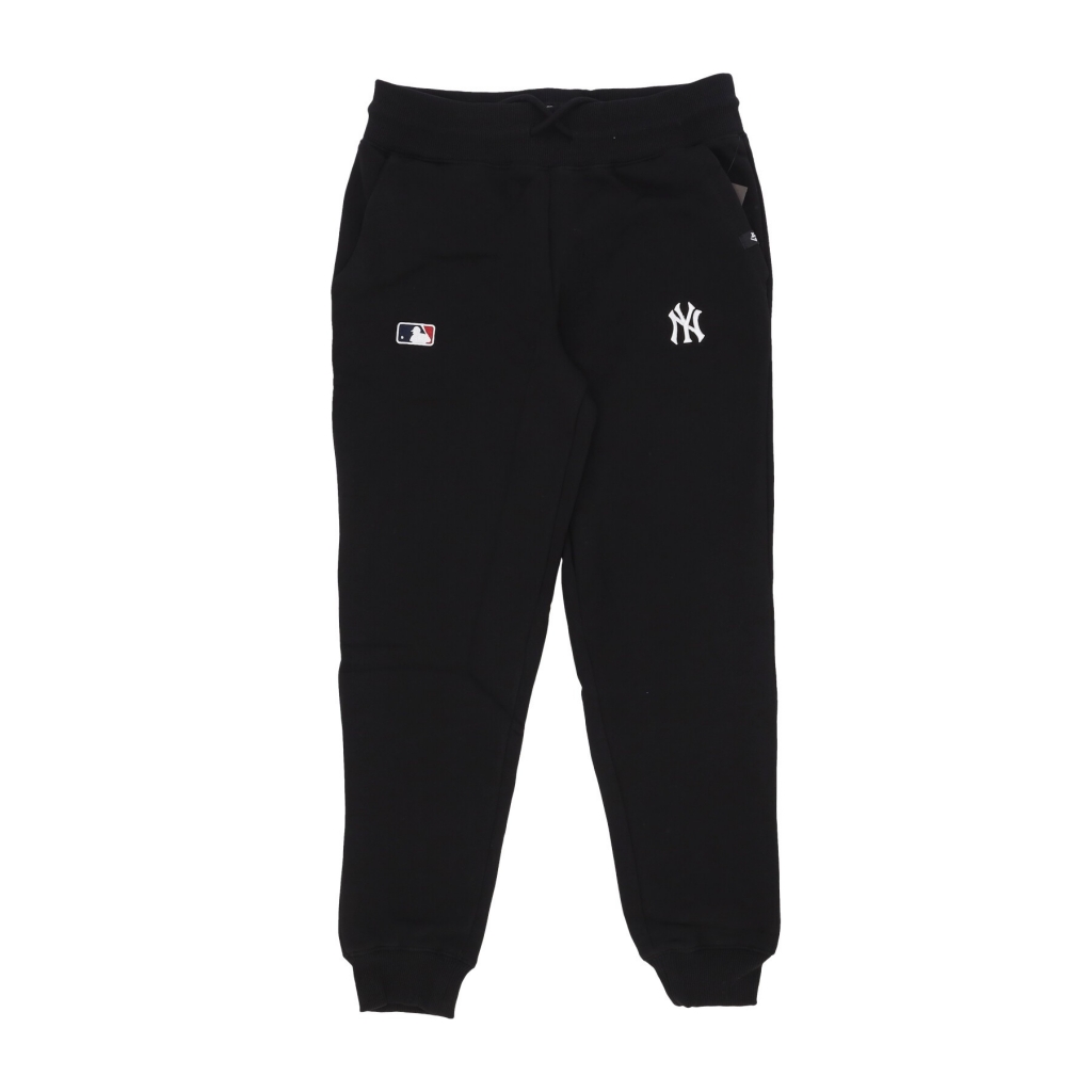 pantalone tuta felpato uomo mlb base runner emb burnside pant neyyan JET BLACK