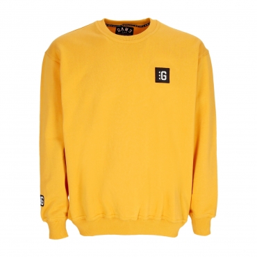 felpa girocollo uomo g-crew MUSTARD