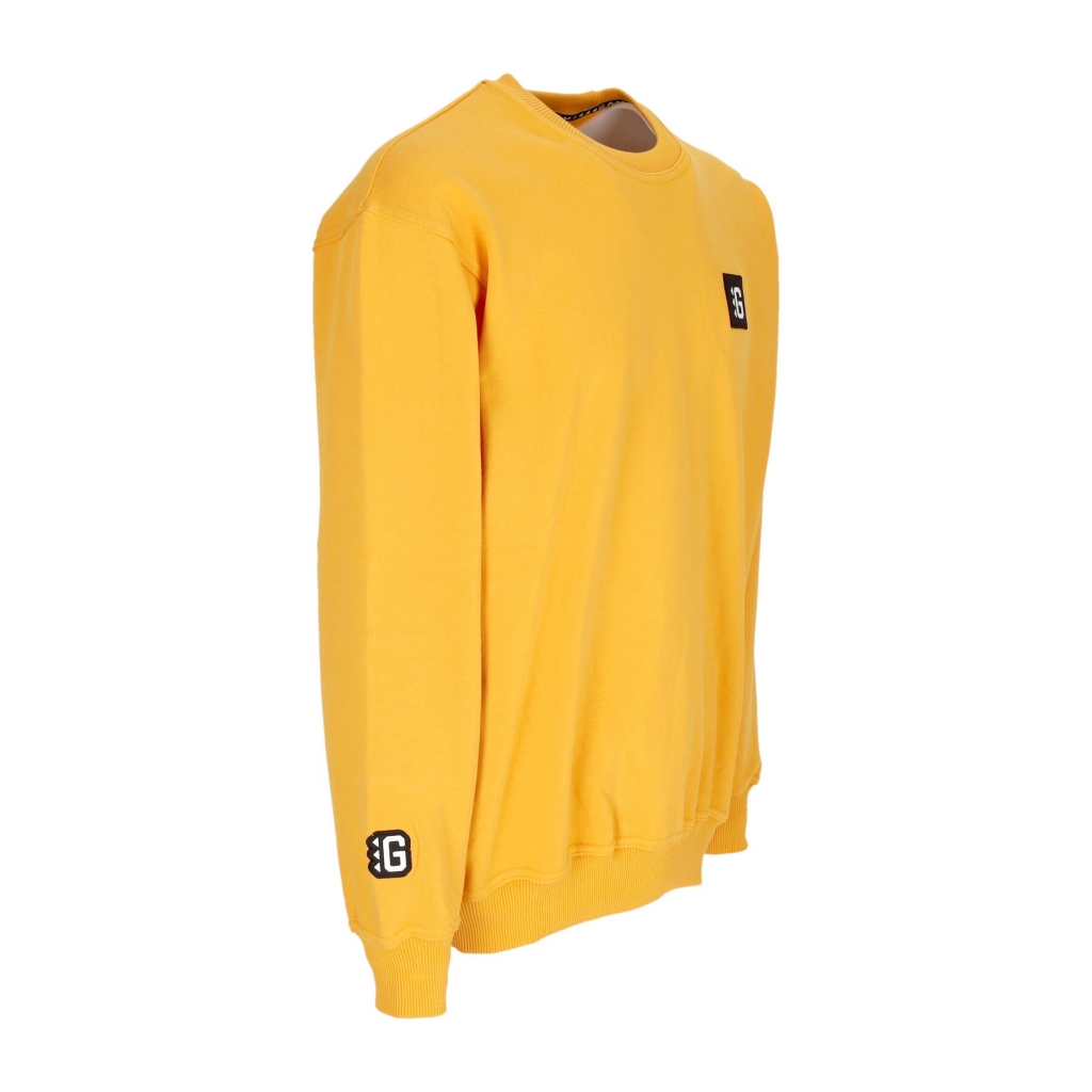 felpa girocollo uomo g-crew MUSTARD