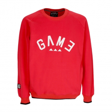 felpa girocollo uomo arch logo crew ROYAL RED