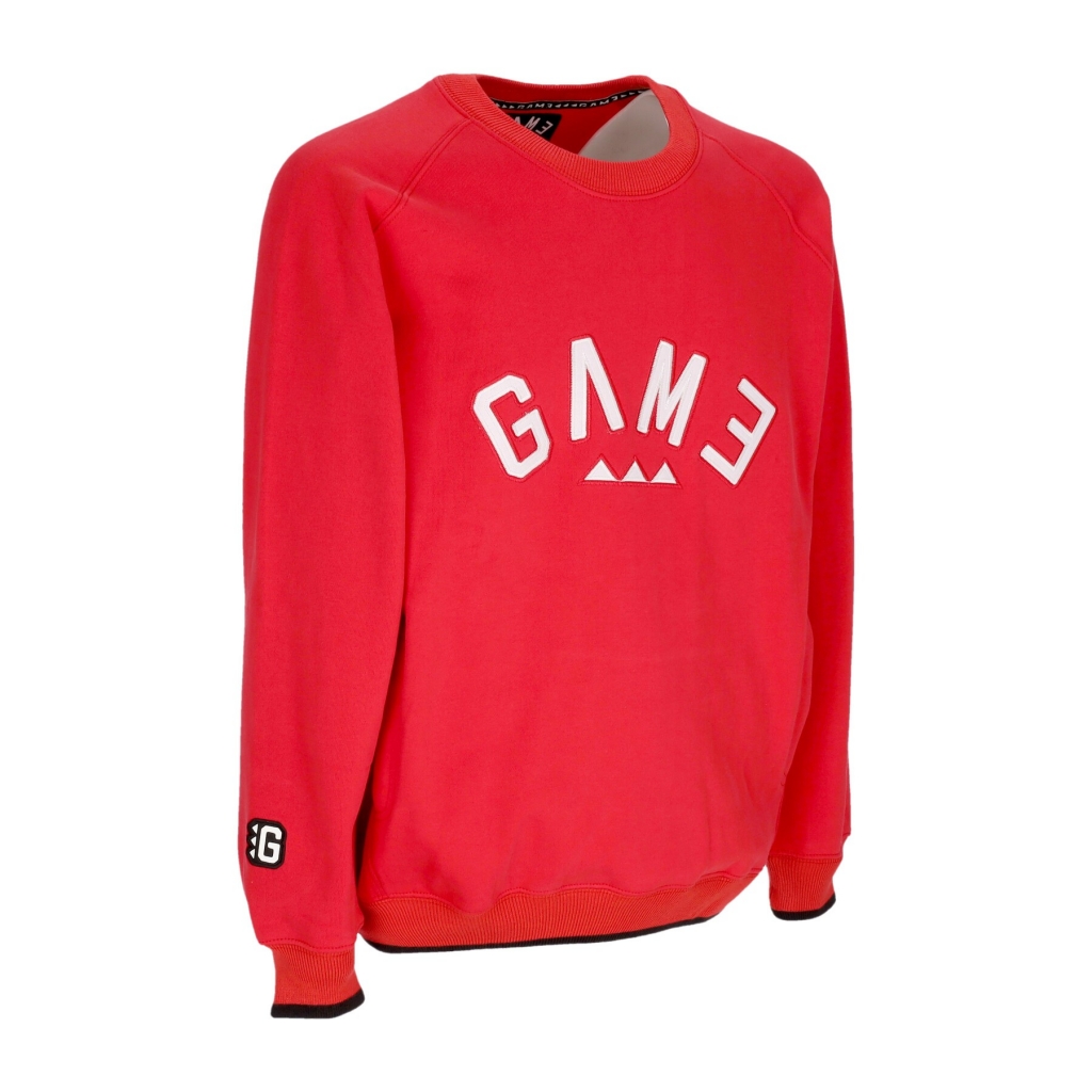 felpa girocollo uomo arch logo crew ROYAL RED