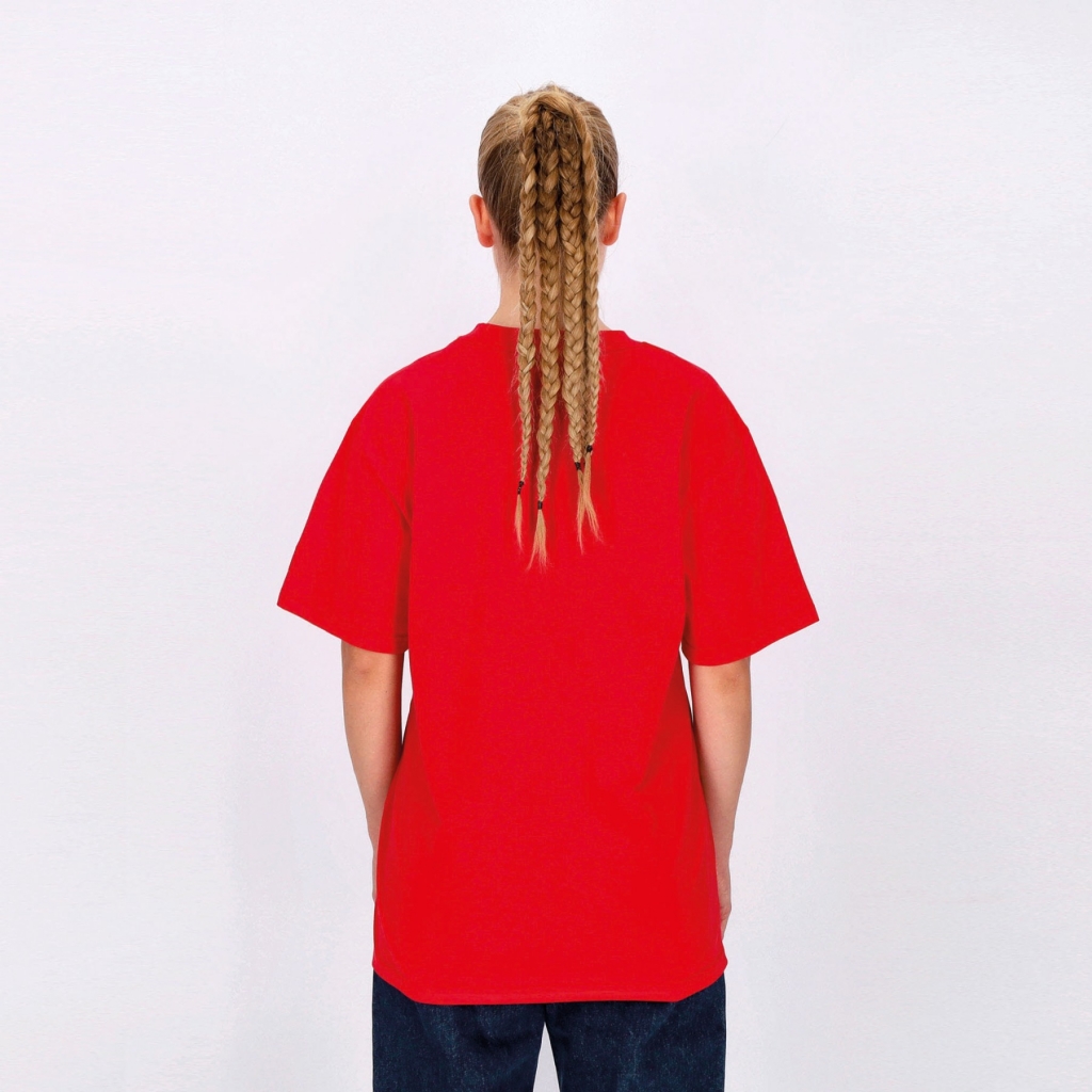 maglietta uomo arch logo tee ROYAL RED