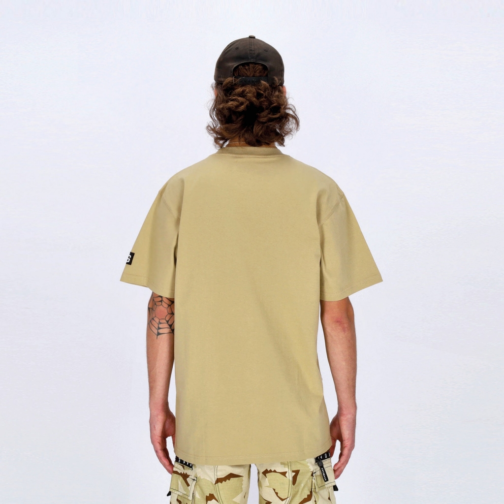 maglietta uomo arch logo tee DESERT SAND