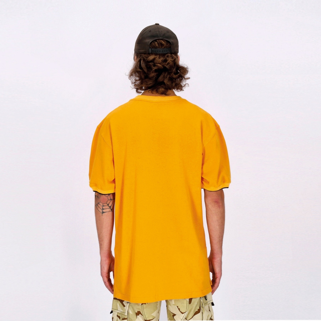 maglietta uomo cholo round neck g-polo MUSTARD