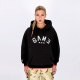 felpa cappuccio uomo arch logo hoodie JOLLY BLACK