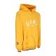 felpa cappuccio uomo arch logo hoodie MUSTARD