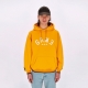 felpa cappuccio uomo arch logo hoodie MUSTARD