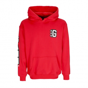 felpa cappuccio uomo armscript g-hoodie ROYAL RED