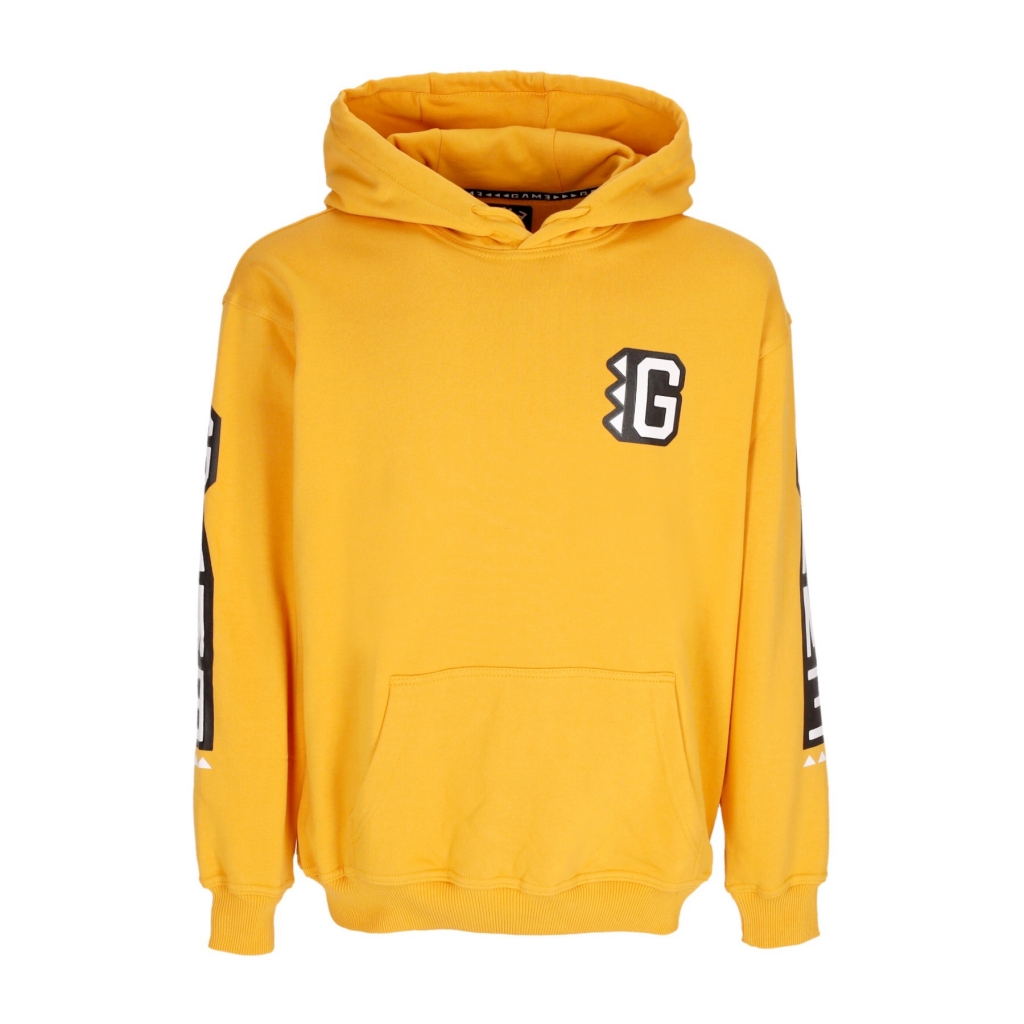 felpa cappuccio uomo armscript g-hoodie MUSTARD