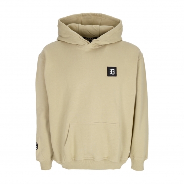 felpa cappuccio uomo g-hoodie DESERT SAND