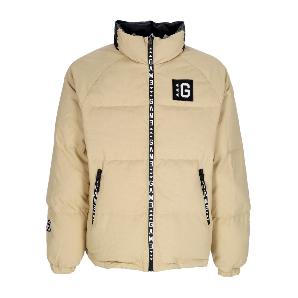 piumino uomo the lost tapes reverseable g-puffer jacket WOODLAND/DESERT SAND