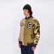 giubbotto college uomo respect loyalty truth varsity jacket WOODLAND/DESERT SAND