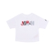 maglietta ragazza jordan all star tee WHITE