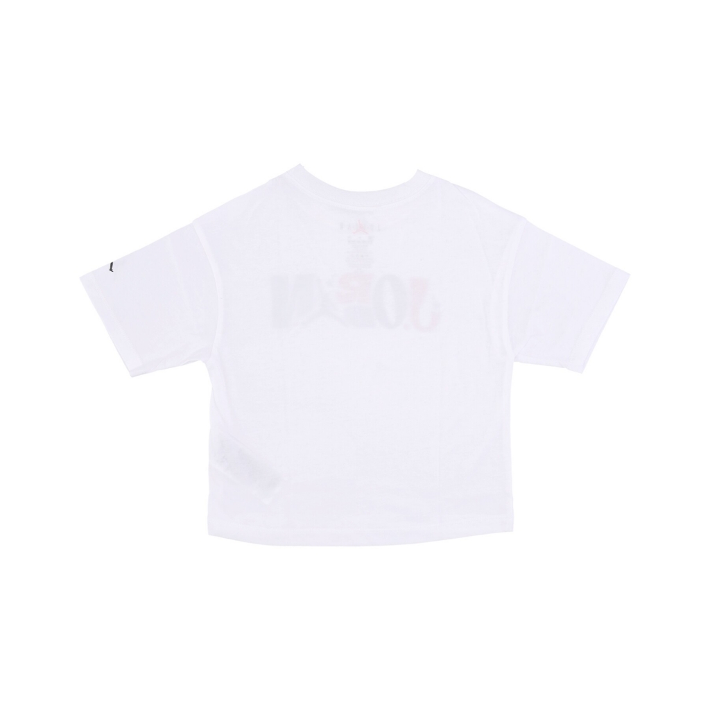 maglietta ragazza jordan all star tee WHITE