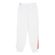 pantalone tuta felpato uomo air cargo pant fleece bb SUMMIT WHITE/LT CRIMSON