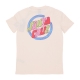 maglietta donna tubular dot tee CHALK