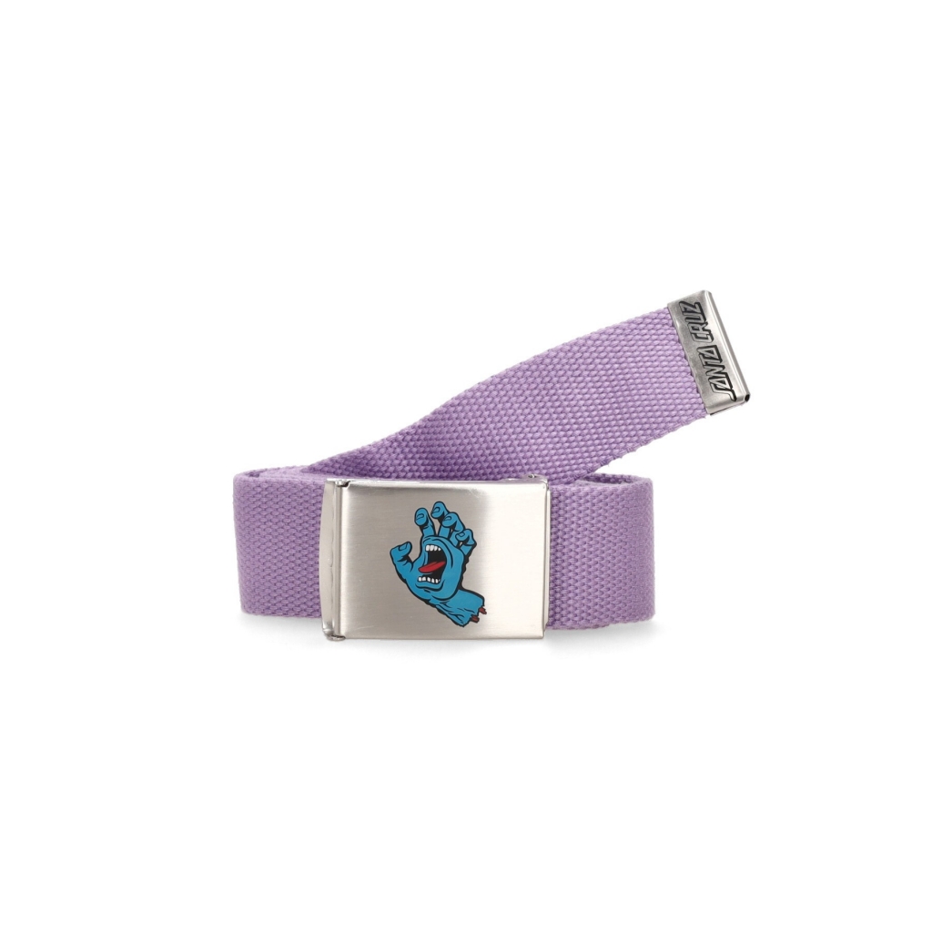 cintura uomo screaming mini hand belt DIGITAL LAVENDER