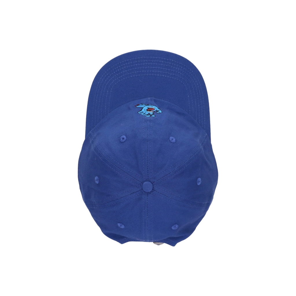 cappellino visiera curva uomo screaming mini hand cap COBALT