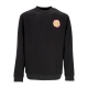 felpa girocollo uomo style dot crew BLACK