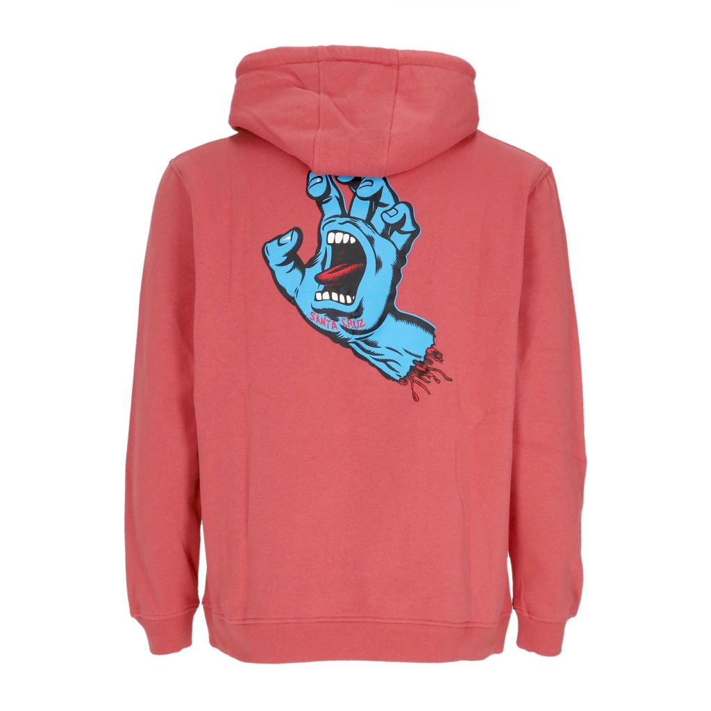 felpa cappuccio uomo screaming hand chest hoodie ASTRO DUST