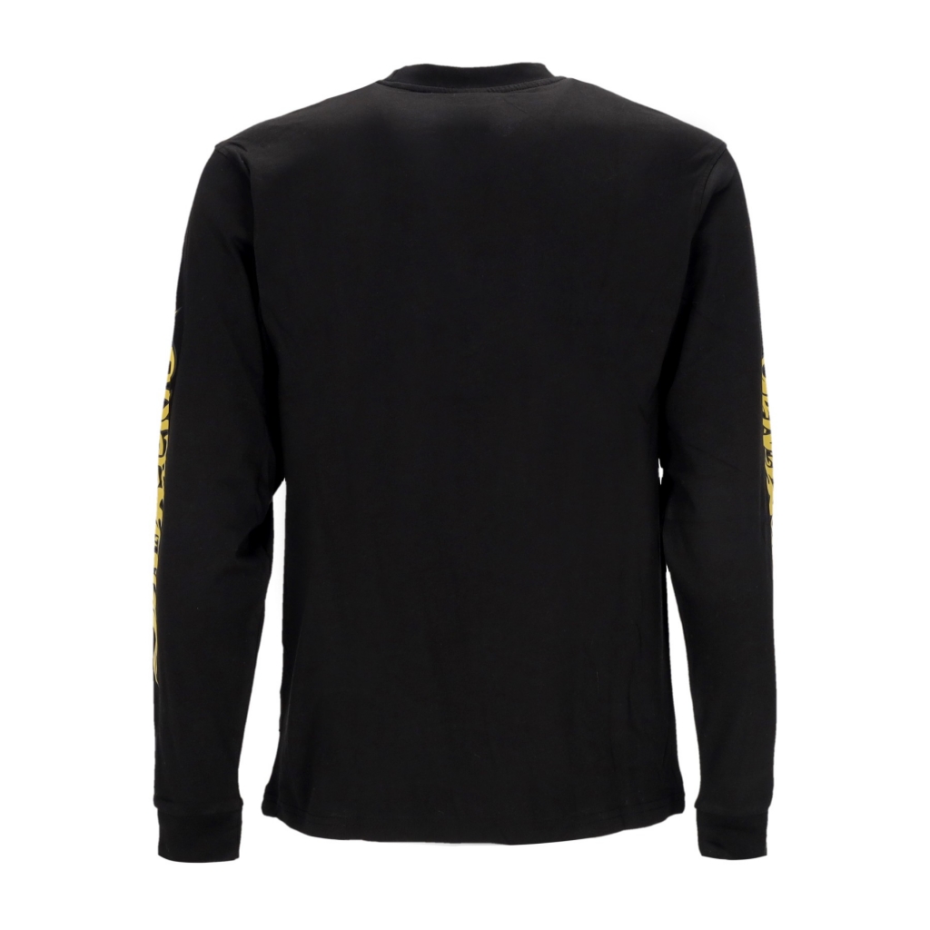 maglietta manica lunga uomo screaming 50 front l/s tee BLACK