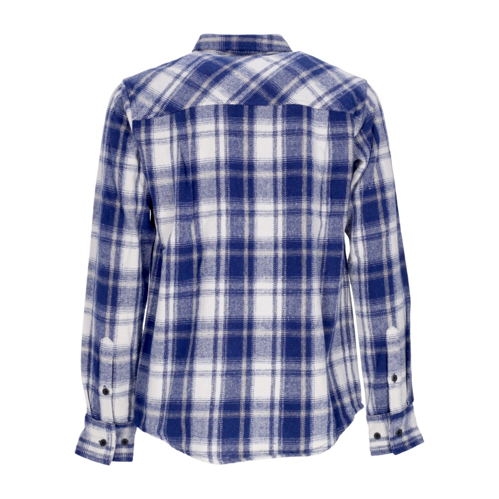 camicia manica lunga uomo apex l/s shirt BLUE CHECK