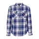 camicia manica lunga uomo apex l/s shirt BLUE CHECK